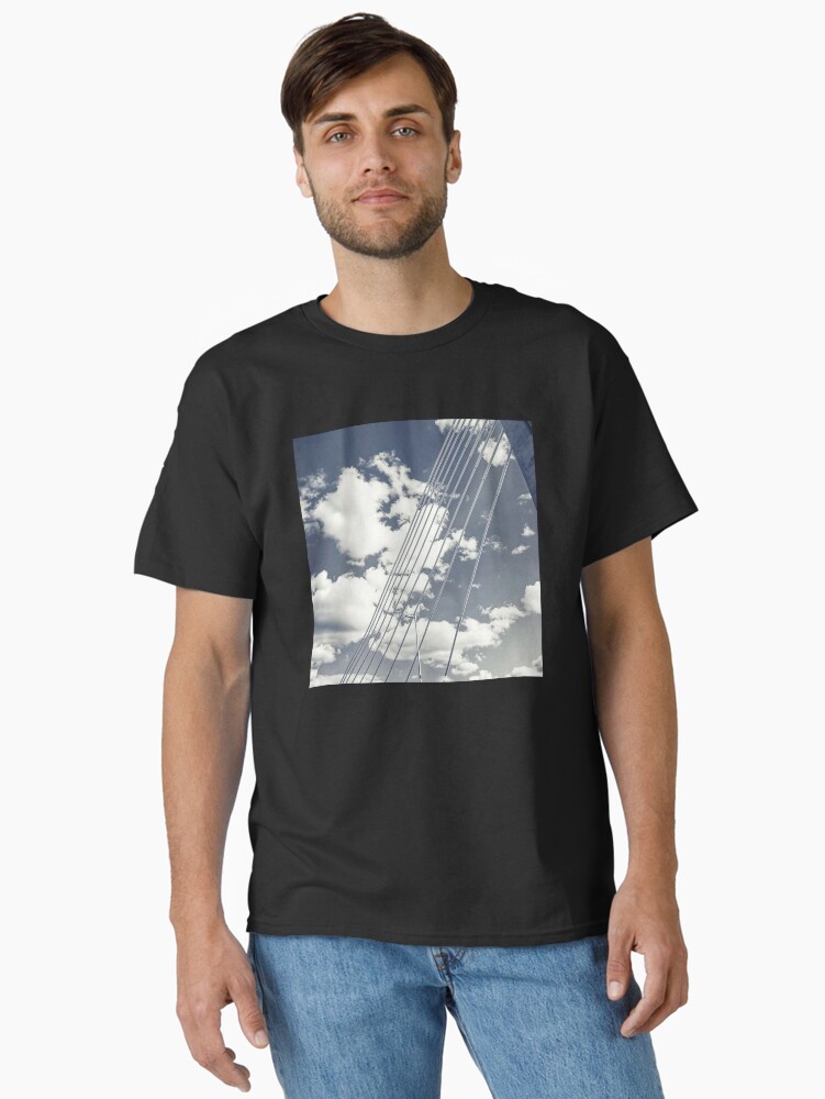 Thumbnail 2 of 7, Classic T-Shirt, Goethals Bridge #2 designed and sold by OneDayArt.