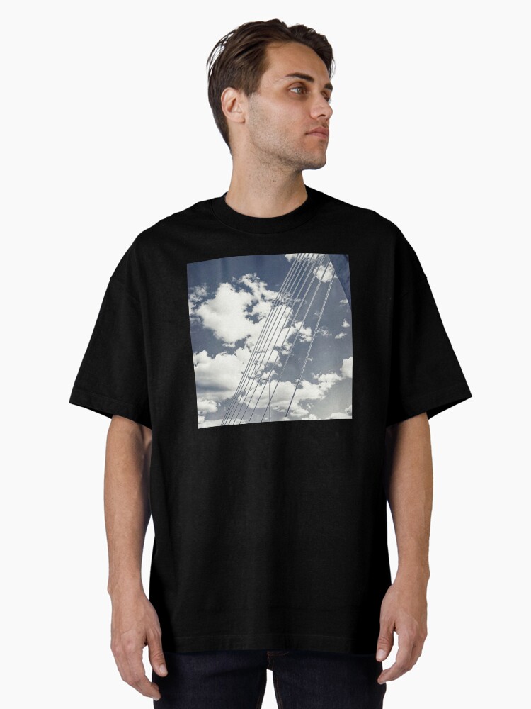 Thumbnail 1 of 7, Oversized T-Shirt, Goethals Bridge #2 designed and sold by OneDayArt.