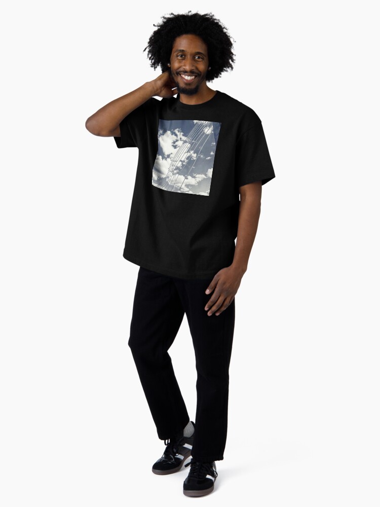 Thumbnail 4 of 7, Oversized T-Shirt, Goethals Bridge #2 designed and sold by OneDayArt.