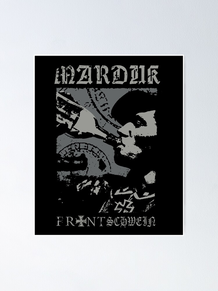 MARDUK Frontschwein Bottle Poster