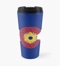 Ride Colorado (Bicycle Cassette) Travel Mug