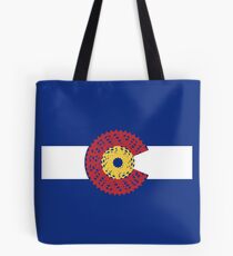 Ride Colorado (Bicycle Cassette) Tote Bag