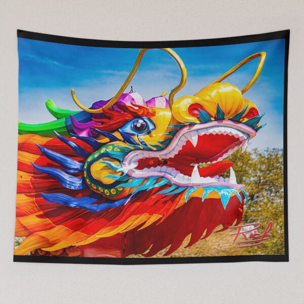 Item preview, Rainbow Dragon Image by Rich Gill ( Rich AMeN Gill ) designed and sold by RichAMeNGill.