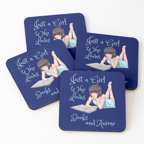 Item preview, Just a Girl who loves Books and Anime designed and sold by Danicus666.