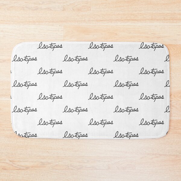 Item preview, Isotopes (in cursive) designed and sold by cubiclecoma.