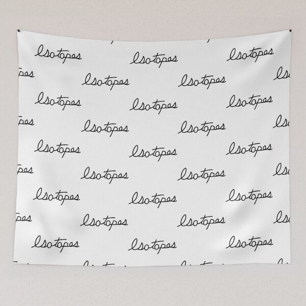 Item preview, Isotopes (in cursive) designed and sold by cubiclecoma.