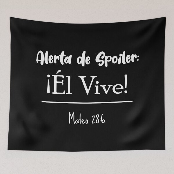 Item preview, Spoiler Alert: Jesus Lives! SPANISH (White Text) designed and sold by GatorDesign.