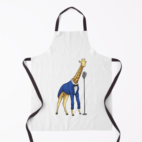 Artikelvorschau, Giraffe Sänger Mikrofon Musik entworfen und verkauft von Snabdesign84.