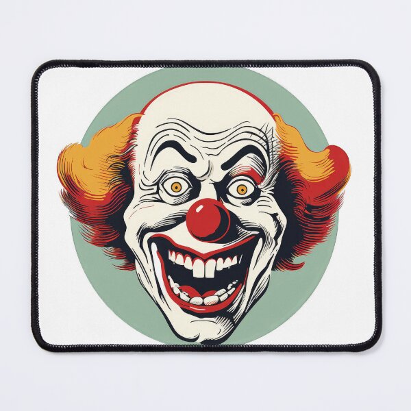 Item preview, Vintage Creepy Clown designed and sold by Studio-g.