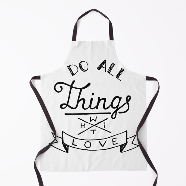 Item preview, Do All Things With Love - Motivational T-shirt designed and sold by Thiago Régis.