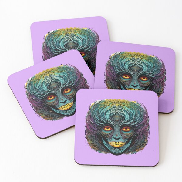 Item preview, Skull in color artistic vision designed and sold by JaroDesign2023.