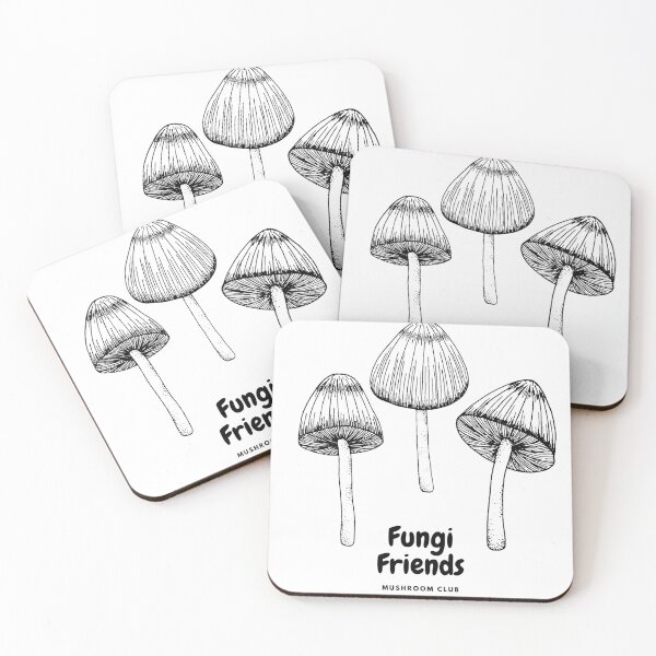 Artikelvorschau, Fungi Friends Pilzclub entworfen und verkauft von ModernAndFunky.