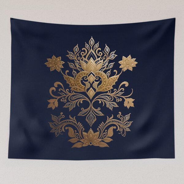 Item preview, Gold Royal Blossom designed and sold by MobizArt.