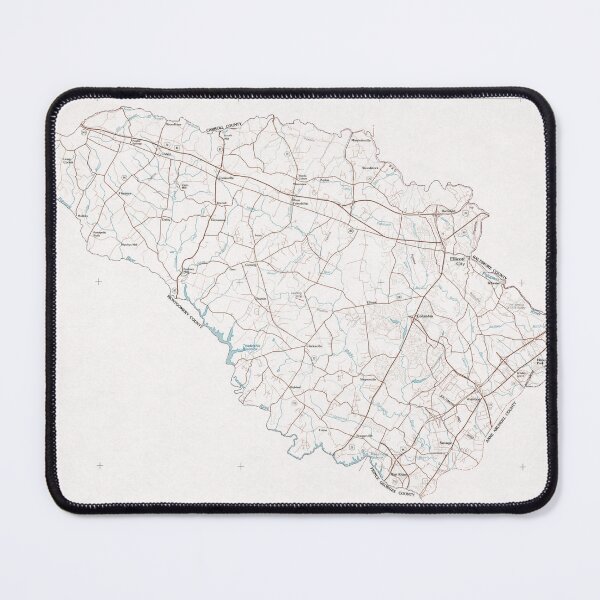 Item preview, Vintage Map of Howard County MD (1979) designed and sold by BravuraMedia.