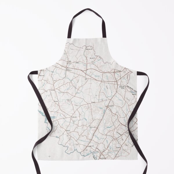 Item preview, Vintage Map of Howard County MD (1979) designed and sold by BravuraMedia.