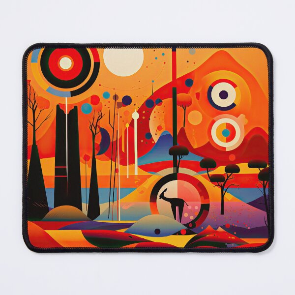 Item preview, African Savanna Bauhaus Design designed and sold by ArtificialGenes.