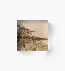 Karasaki Pine Tree Acrylic Block