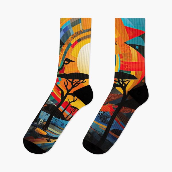 Artikelvorschau, African Savanna Bauhaus Design entworfen und verkauft von ArtificialGenes.