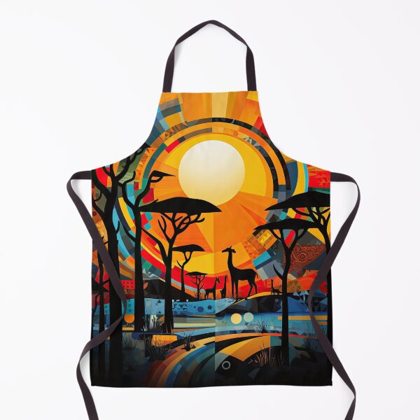 Artikelvorschau, African Savanna Bauhaus Design entworfen und verkauft von ArtificialGenes.