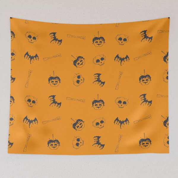 Item preview, Halloween Decorative Pattern Print designed and sold by BKB2013.