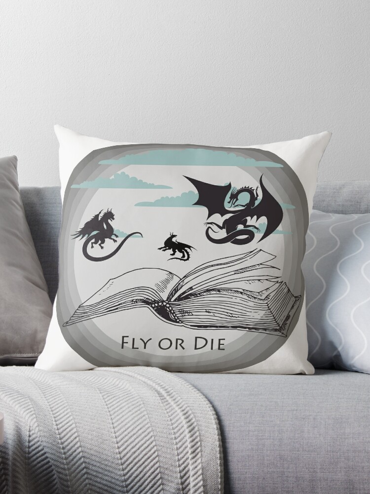 Fly or Die Fourth Wing Poster for Sale by ArtisticPen-art