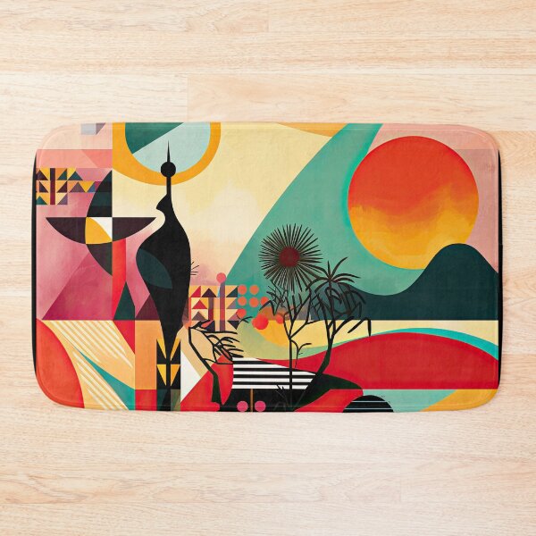 Artikelvorschau, African Savanna Bauhaus Design entworfen und verkauft von ArtificialGenes.