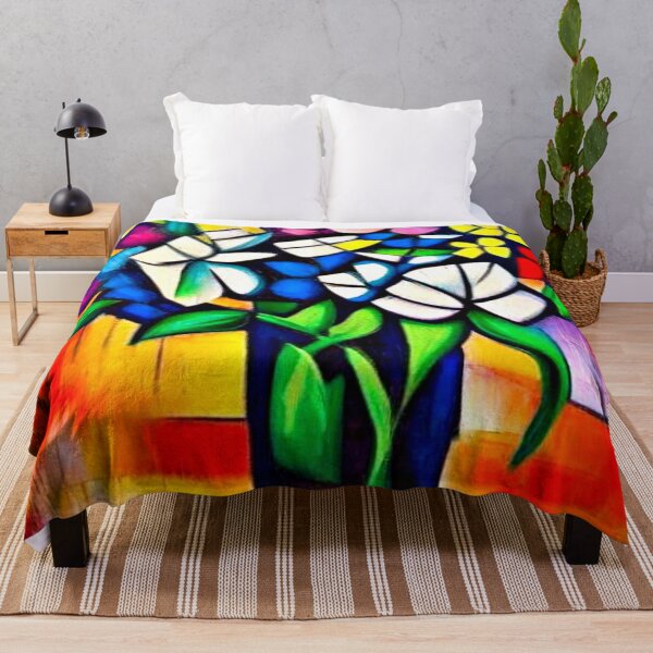 Item preview, florero con flores designed and sold by George Hutton Hunter.