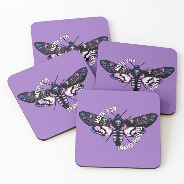 Item preview, Moth For Trans Rights designed and sold by Art by Veya.