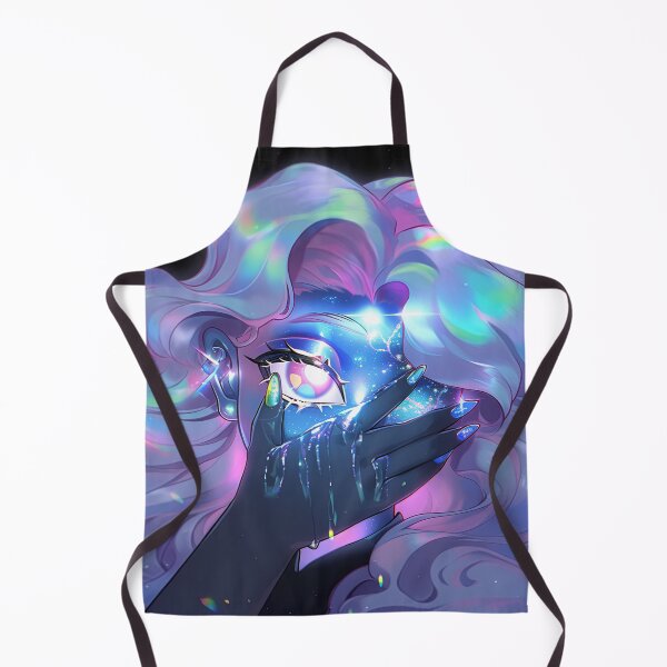 Item preview, Soft Sad Crying Purple Crystal Anime Girl designed and sold by bubblegoth.