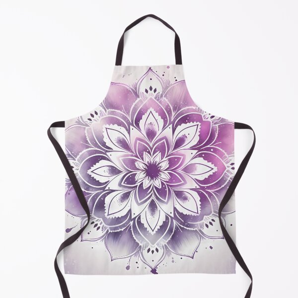 Item preview, Aqua-Infused Purple and Pink Mandala Graphic designed and sold by VeronicArt85.