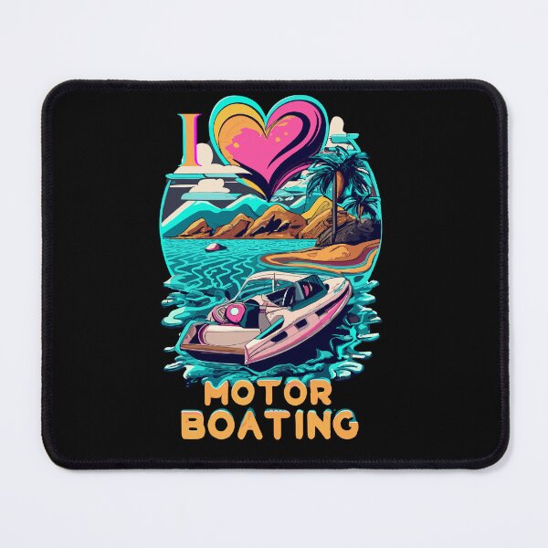 Item preview, I Love Motor Boating - Boat Captain & Boating, Motor Boating designed and sold by ZingZone.