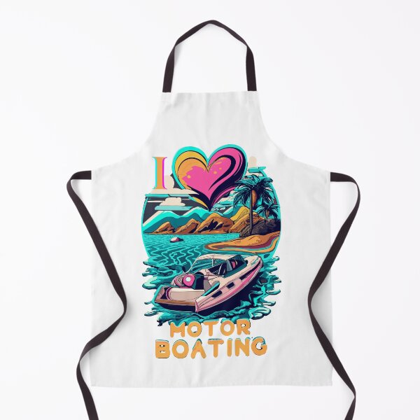 Item preview, I Love Motor Boating - Boat Captain & Boating, Motor Boating designed and sold by ZingZone.