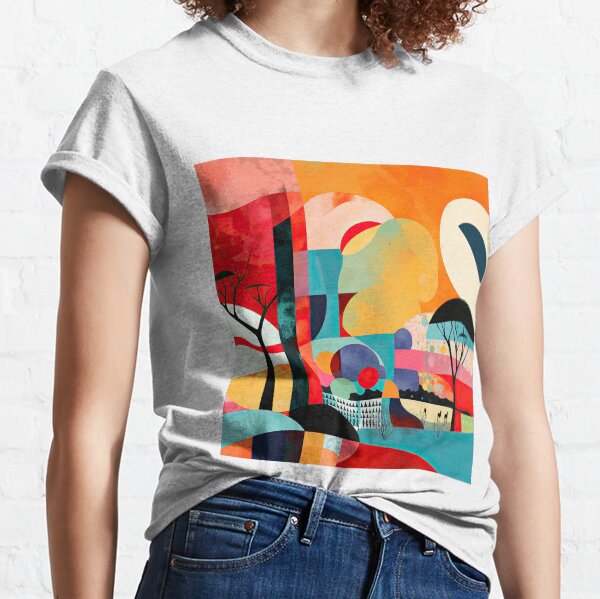 Item preview, African Savanna Bauhaus Design designed and sold by ArtificialGenes.