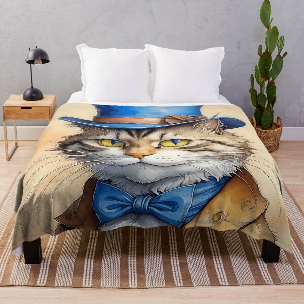 Item preview, [AI Art] Cheeky cat with hat designed and sold by Sissle.