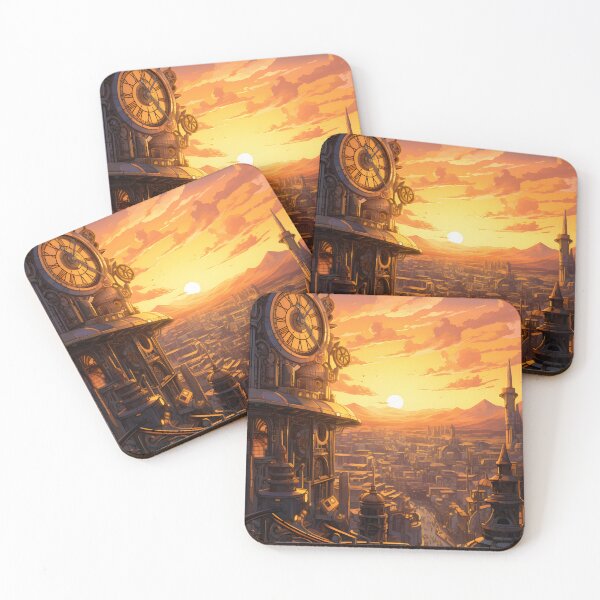Item preview, Steampunk Cityscape | Sketch designed and sold by Shirtastically.