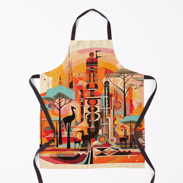 Artikelvorschau, African Savanna Bauhaus Design entworfen und verkauft von ArtificialGenes.