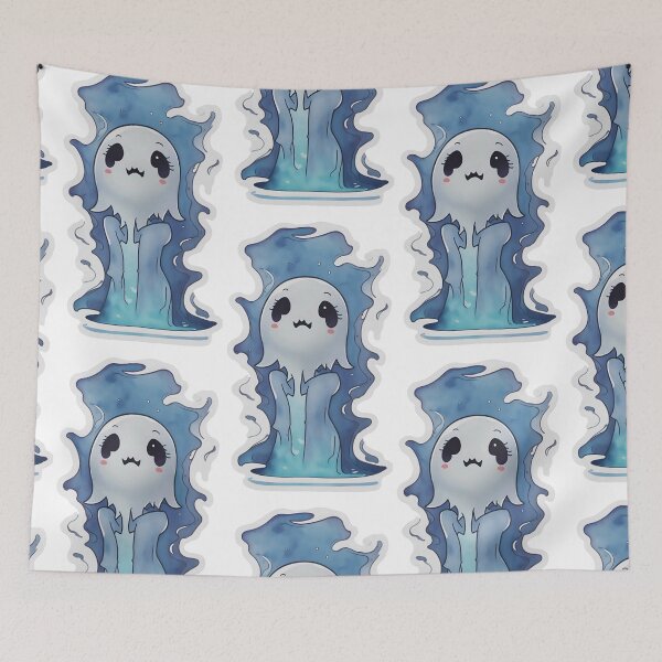 Item preview, Halloween cute ghost -1  designed and sold by BrightVibesshop.