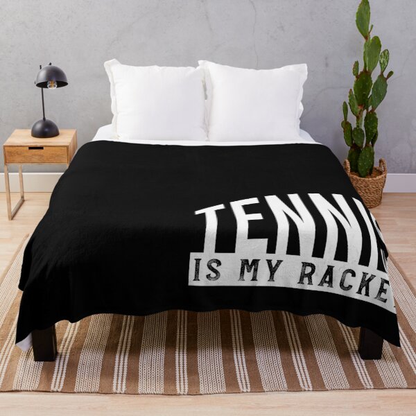 Item preview, Funny Tennis Pun Tennis is My Racket designed and sold by whyitsme.