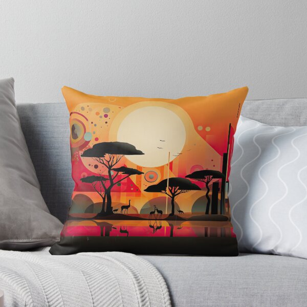 Artikelvorschau, African Savanna Bauhaus Design entworfen und verkauft von ArtificialGenes.
