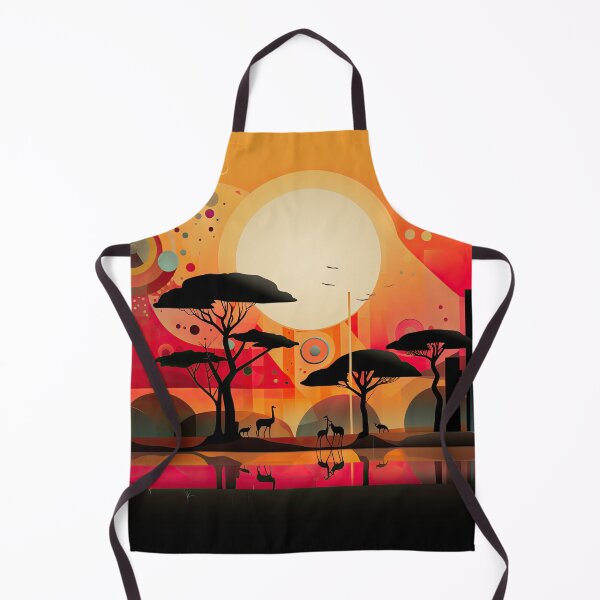 Artikelvorschau, African Savanna Bauhaus Design entworfen und verkauft von ArtificialGenes.