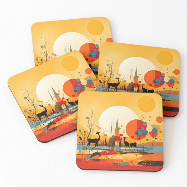 Item preview, African Savanna Bauhaus Design designed and sold by ArtificialGenes.
