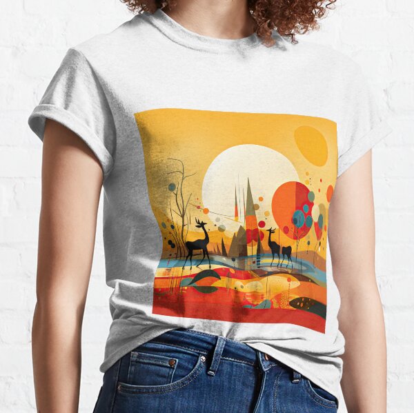 Item preview, African Savanna Bauhaus Design designed and sold by ArtificialGenes.