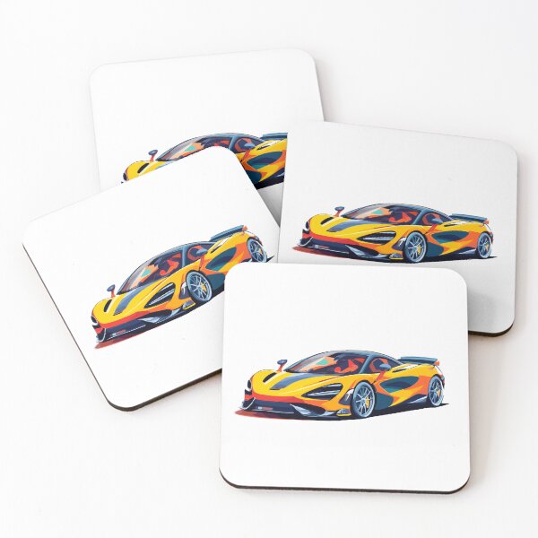 Item preview, Mclaren 765LT - Cartoon Design designed and sold by PoppinDesigner.