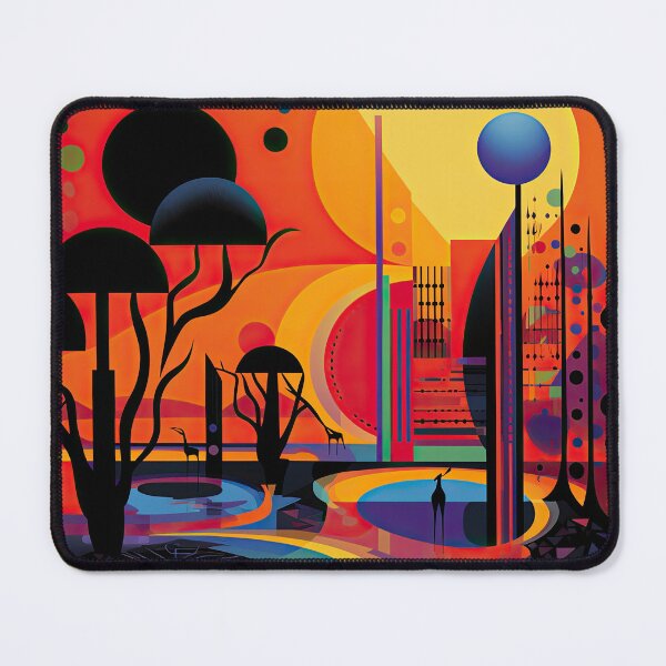 Item preview, African Savanna Bauhaus Design designed and sold by ArtificialGenes.
