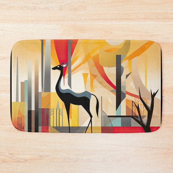 Artikelvorschau, African Savanna Bauhaus Design entworfen und verkauft von ArtificialGenes.