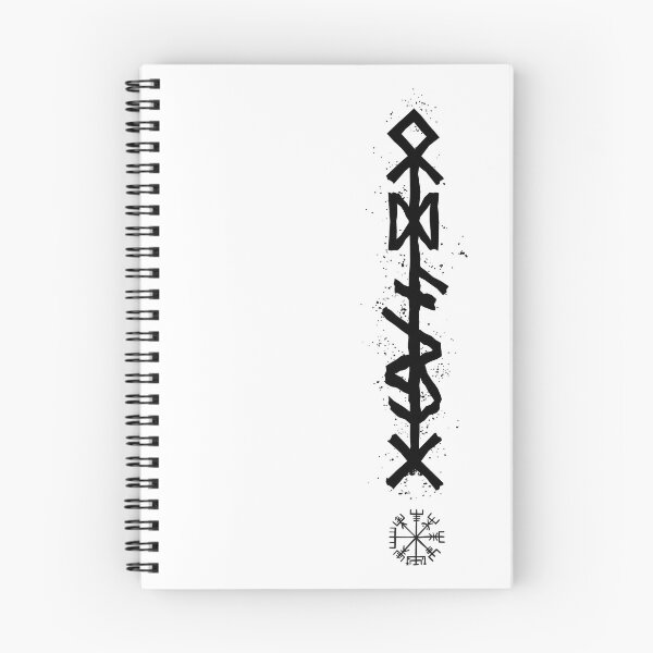 Item preview, ODIN'S SPEAR - Black Bind Rune Design INK SPLAT designed and sold by SALENTOmadness.