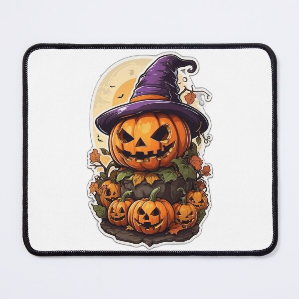 Item preview, Halloween pumpkin witch hat designed and sold by DigitalEmporio.