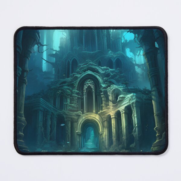 Item preview, Underwater Ruin | Sketch designed and sold by Shirtastically.