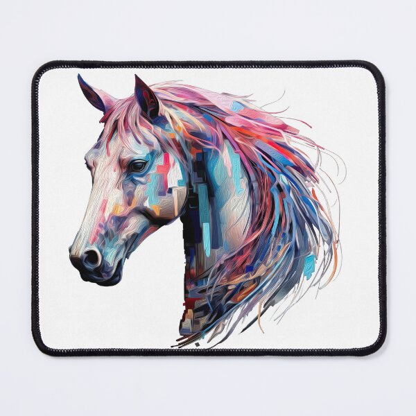 Item preview, Beautiful Horse Portrait, Digital Painting designed and sold by OlmArtify.