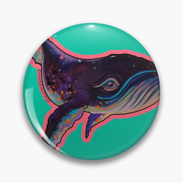 Item preview, Petunia Whale Floating in Space designed and sold by Mad World Art Ltd. Co..